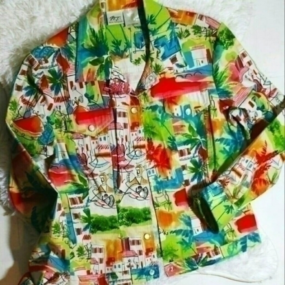 N.T. Norm Thompson Spring Scene Jacket